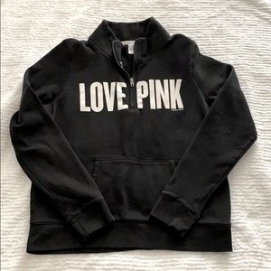 PINK Quarter Zip Sweatshirt